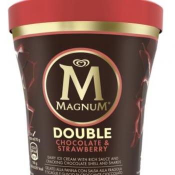Magnum Tejcsokoládé -Tejszínes eper